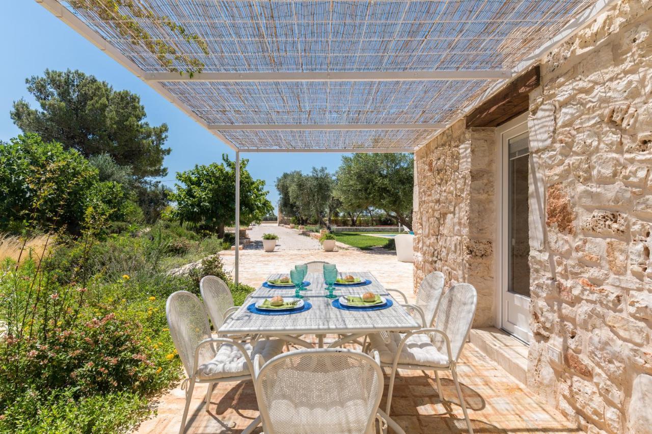 Trullo Zese Con Piscina Privata Vila San Michele Salentino Exterior foto