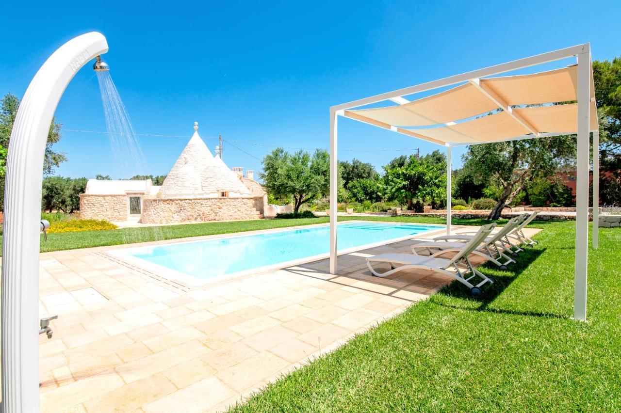 Trullo Zese Con Piscina Privata Vila San Michele Salentino Exterior foto