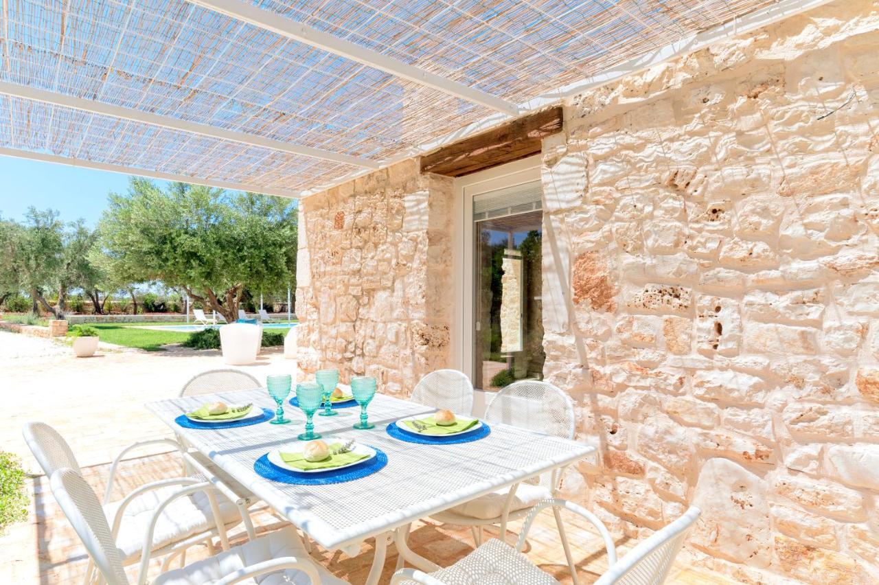 Trullo Zese Con Piscina Privata Vila San Michele Salentino Exterior foto